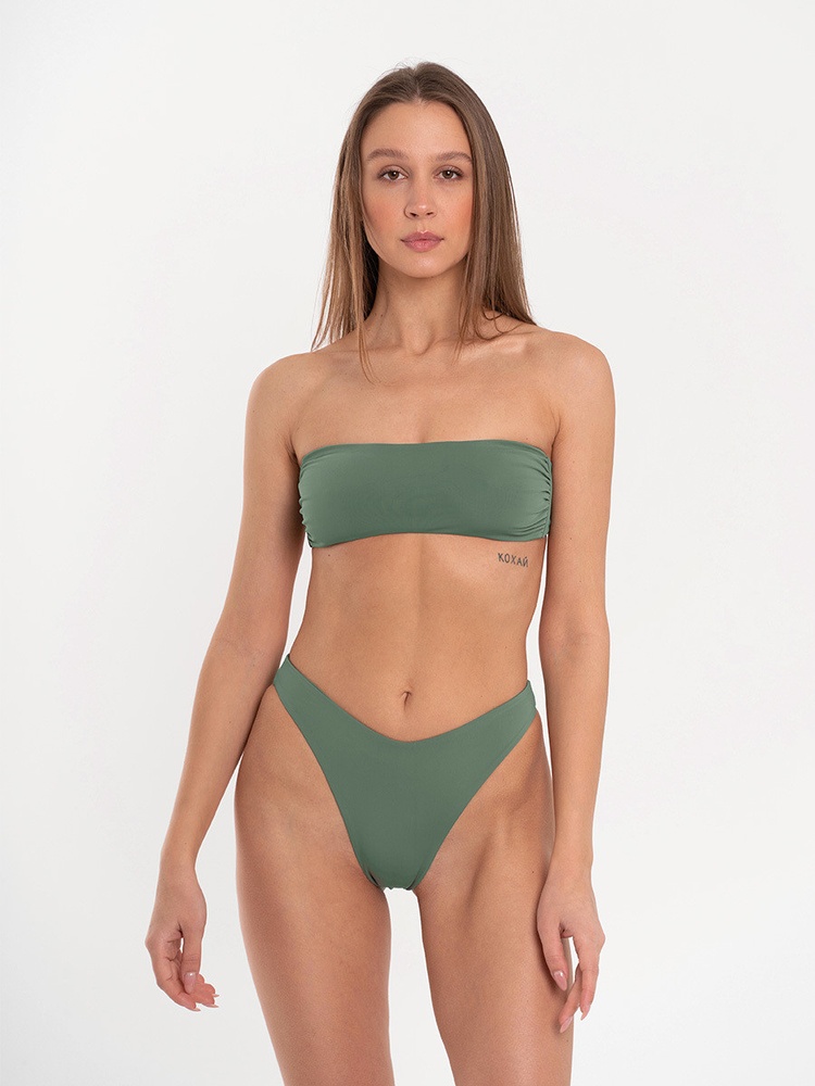 Купальник Топ Монро Оливковий купити Киев Одесса