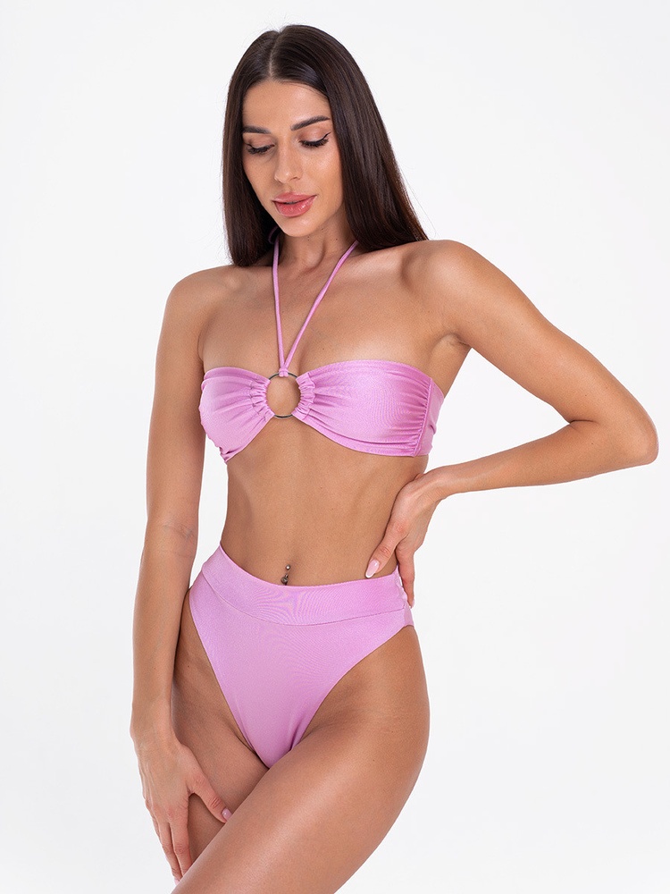 Купальник Плавки Эмбер Мерцающий Сиреневый купити Киев Одесса