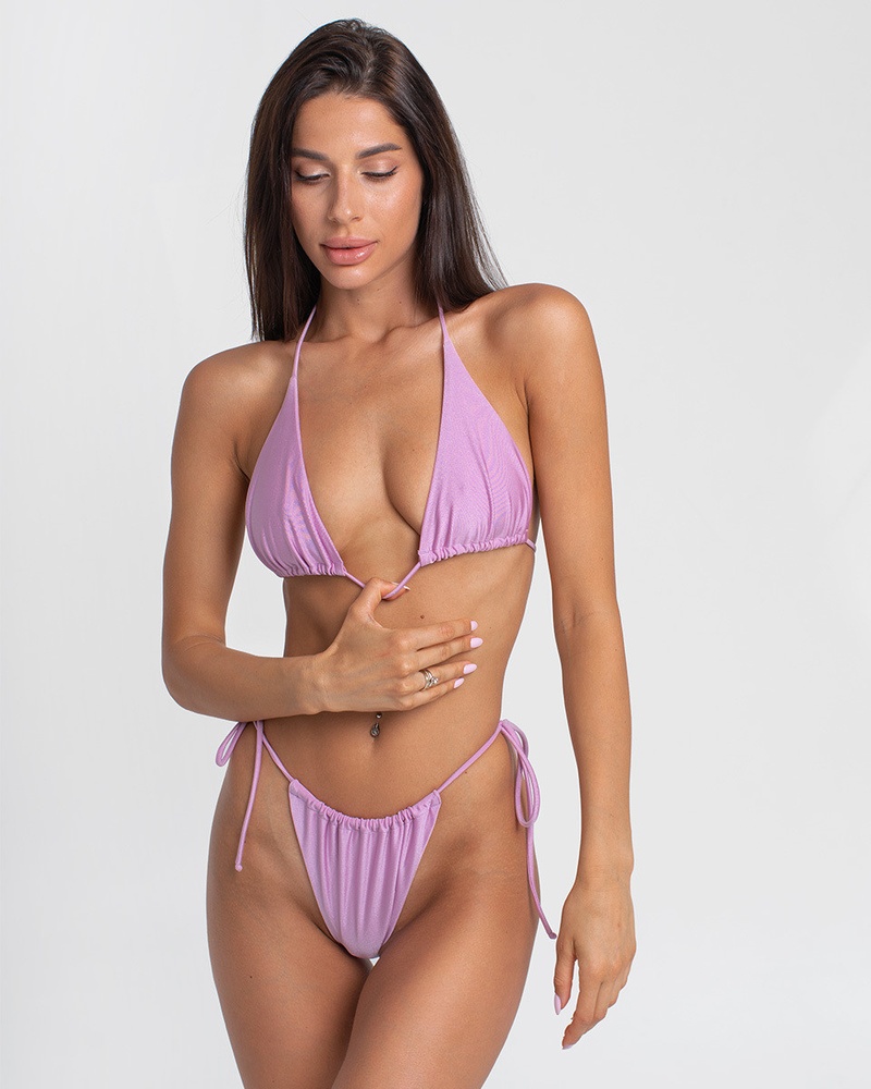 Купальник Топ Аврора Мерхтливий Бузковий купити Киев Одесса