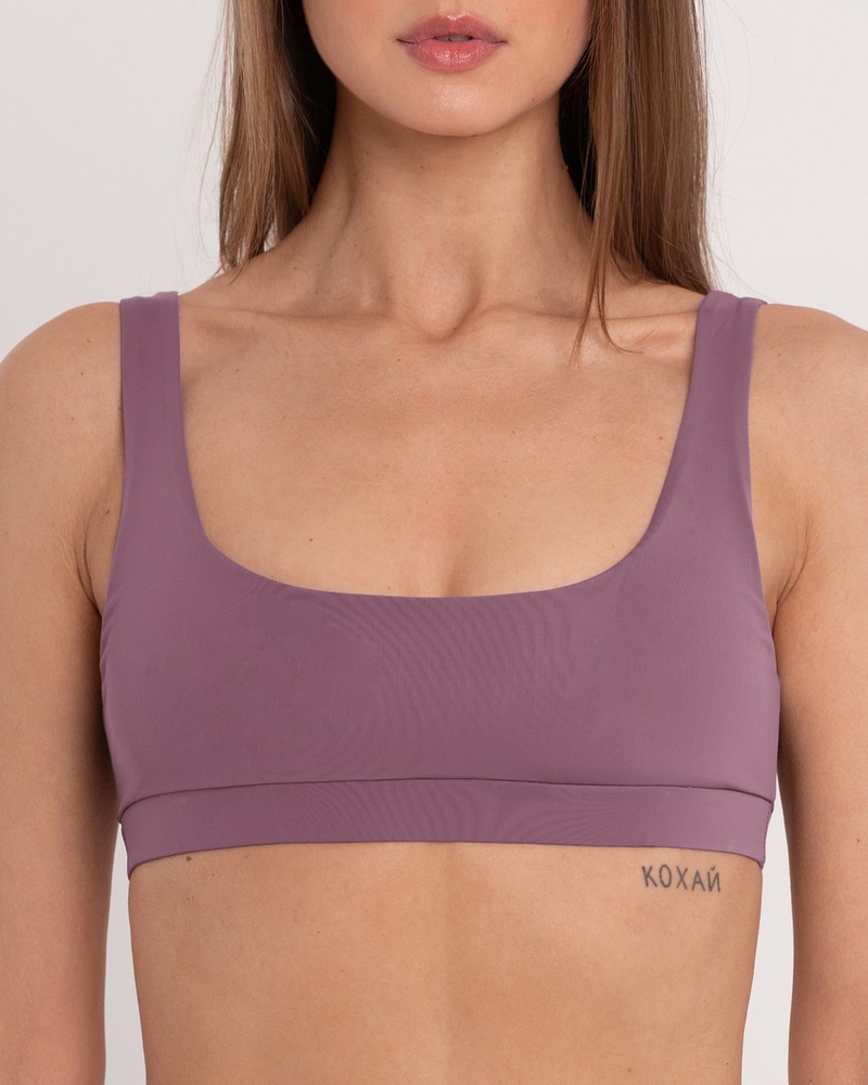 Купальник Топ Тайра Сливовий купити Киев Одесса