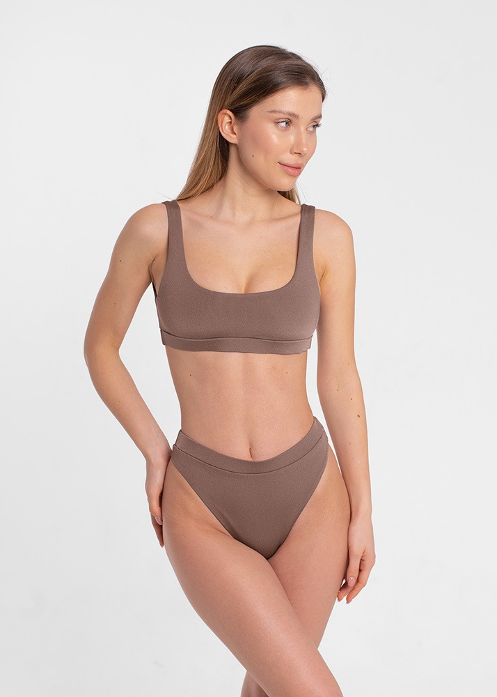Купальник Top Tyra Shimmering Cocoa купити Киев Одесса