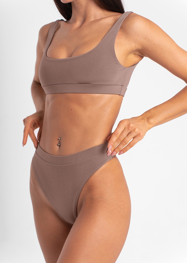 Купальник Top Tyra Shimmering Cocoa купити Киев Одесса