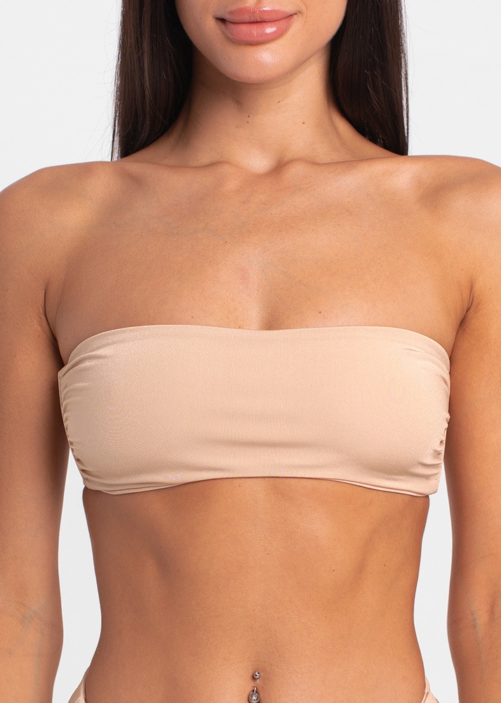 Купальник Топ Монро Мерехтливий Пісочний купити Киев Одесса